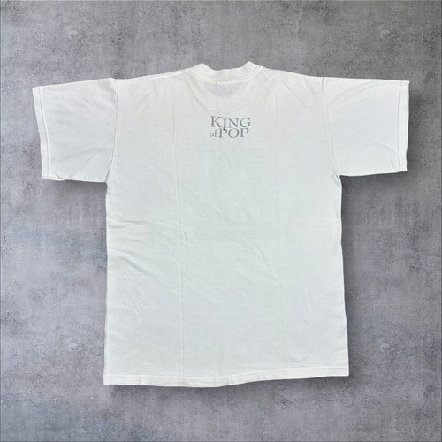 Camiseta De Colección 1996 Michael Jackson HIStory Tour Rey del Pop Puntada Única Talla L - Imagen 2 de 10