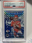 2023 Panini Mosaic Patrick Mahomes II Splash Blue /99 PSA 10