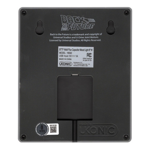 Back to the Future Flux Capacitor Light autografata Christopher Lloyd COA Becket - Foto 2 di 4