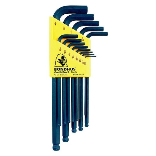 Bondhus 10937 13 Piece Sae L-Shape Hex Key Set, 10937 - Picture 2 of 2
