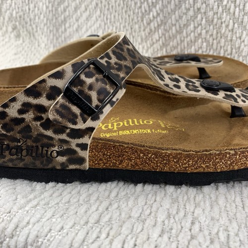 Birkenstock Papillio Gizer Zehenstegsandale Leopard Cheetah UK 6,5 EUR 36 US 8,5 - Bild 13 von 17