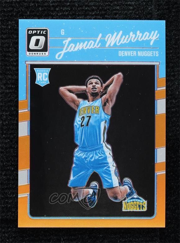 2016-17 Panini Donruss Optic Orange Prizm /199 Jamal Murray #157 Rookie RC
