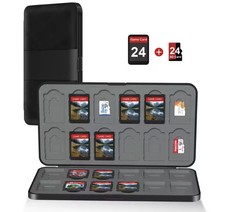 24 Game Card Case for Nintendo Switch  OLED Protective Storage Holder Organizer