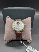 Frédérique Constant Classic Heartbeat Gold Men's Automatic Watch - FC-310MS5B5