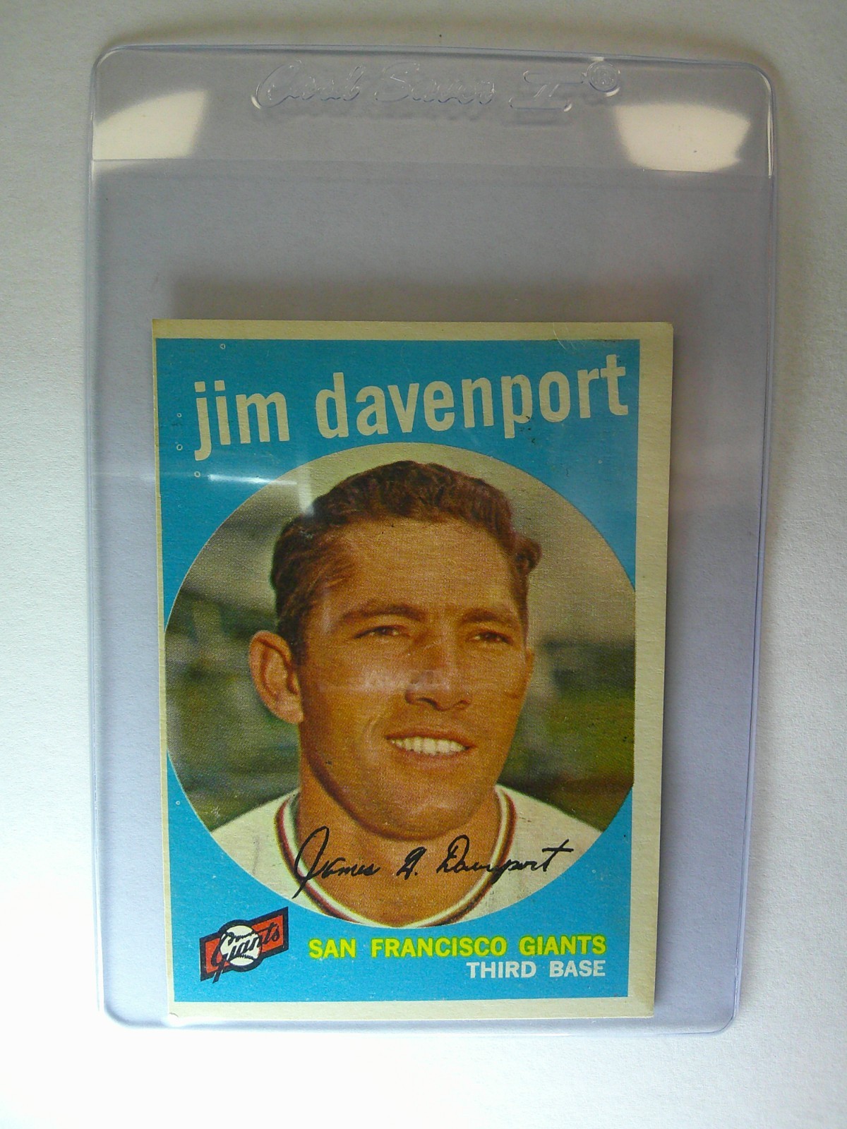 1959 Topps Jim Davenport #198 - MINT - PACK FRESH 🔥