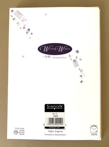 "Congratulations! You're 70 Today! Happy Birthday Butterflies, Stars, Gold Card - Bild 4 von 4