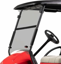 Columbia Par Car (1996-Up) Tinted Fold Down Golf Cart Windshield - US Made