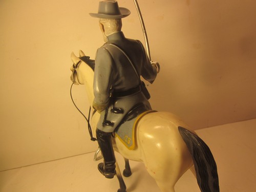 VINTAGE HARTLAND GENERAL ROBERT E LEE / HORSE TRAVELER +FLAGGE KOMPLETT 800 SERIE - Bild 10 von 17