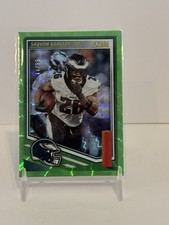2025 Score Footbal SAQUON BARKLEY#61 Green Electric 28/99 EAGELS
