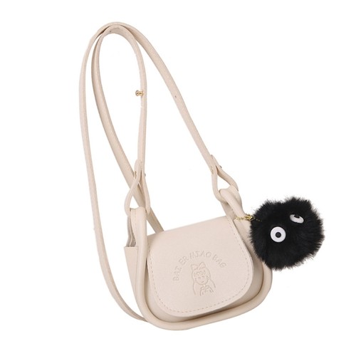 Women Bag Candy Color Shoulder Bag Plush Balls Crossbody Bag Trend Messenger Bag - Picture 10 of 13
