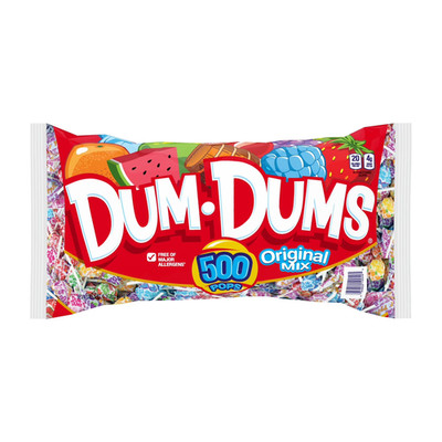 Dum Dum Original Mix Pops, ( 500 pcs. ) 16 Classic Flavors