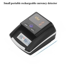 Small Intelligent Currency Detector Portable Rechargeable Currency Detector