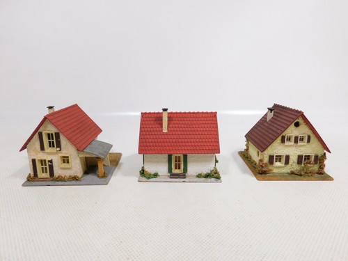3x Faller H0 1:87 Model Settler's House Wood Plastic 203 206 208 #EF406-0, 5 - Picture 2 of 5