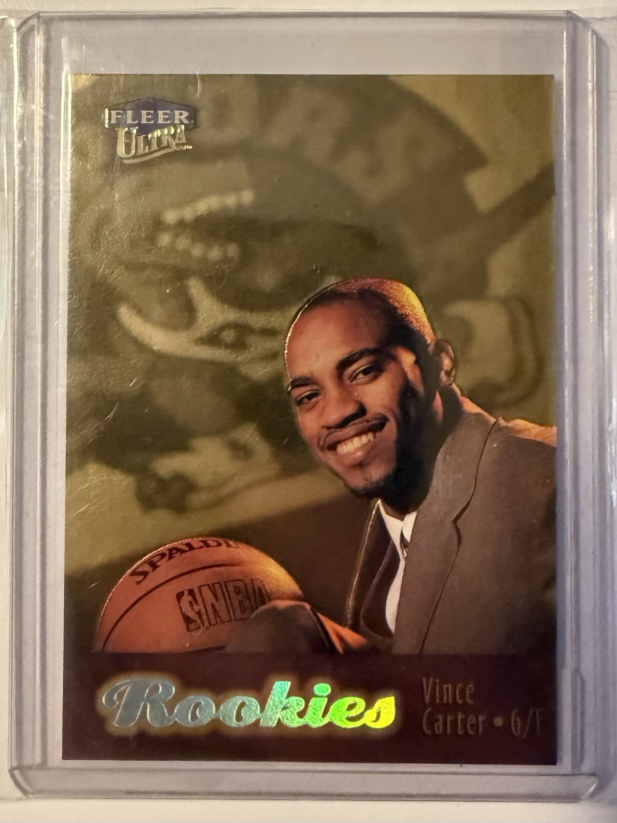 1998-99 Fleer Ultra - Rookies Vince Carter #106G Gold Medallion (RC)