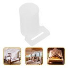  4 Stück Moskitonetz-Halterung, Stangenfußabdeckungen, Moskitonetz-Halterung,