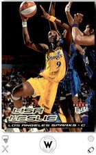 2000 Ultra WNBA #3 Lisa Leslie Los Angeles Sparks
