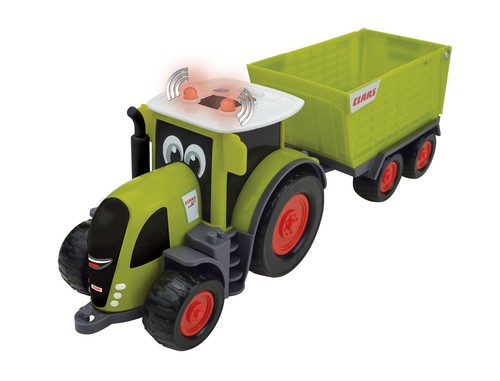 Traktor Trecker Claas Kids Axion Anhänger Sound Schlepper Mähdrescher 3er Set Ne - Bild 5 von 6