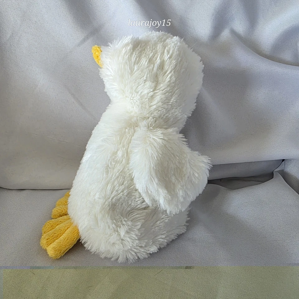 Webkinz White Duck Plush Stuffed Animal No Code Bean Tush Ganz 9 Inch HM148 - Image 3 of 4