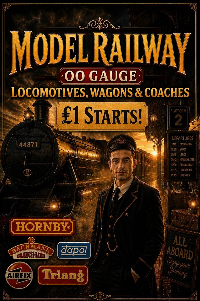 🚂Model Railway🚂 Locos, Wagons & Coaches ⭐OO Gauge!⭐ Boxed / Unboxed! 🚂