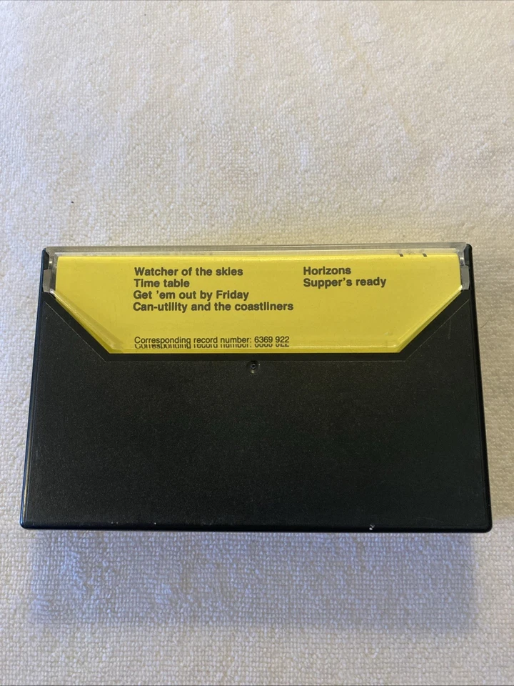 Genesis Foxtrot 1972 Cassette Landscape Cover Holland Import Rare Tested - Image 2 of 4