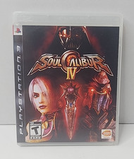 Soul Calibur IV (Sony PlayStation 3, PS3, 2008) w/ Manual Included 