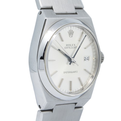 Rolex Datejust 17000 Oyster Quartz Stainless Steel Silver Dial Men's Watch 36mm - Picture 4 of 6