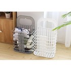 2 Pcs Wäschekorb Zusammenklappbar Waschenkorb Aufbewahrungskorb Kleidungskorb