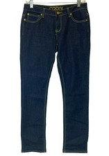 Vintage Coogi Jeans Embellished Embroidered Rainbow Pocket 28 x 32 Y2K Size 5/6