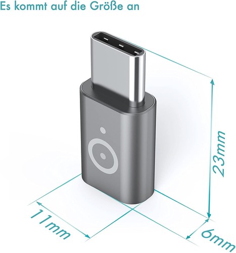3x Adaptateur Micro-Usb Sur Usb-C Convertisseur Tablette PC Smartphone - Photo 4/9