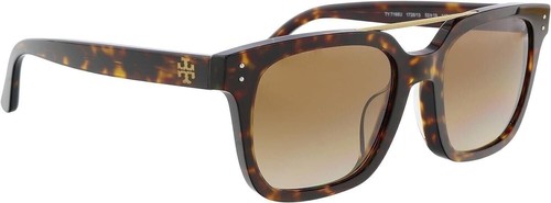 Tory Burch TY 7166 U 172813 52mm Dark Tortoise Sunglasses - Picture 3 of 5