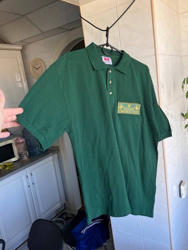 Vintage Rolex Polo Shirt Herren Gr. L Forest Green 90s/2000s Vintage Rolex Watch Brand - Bild 6 von 6