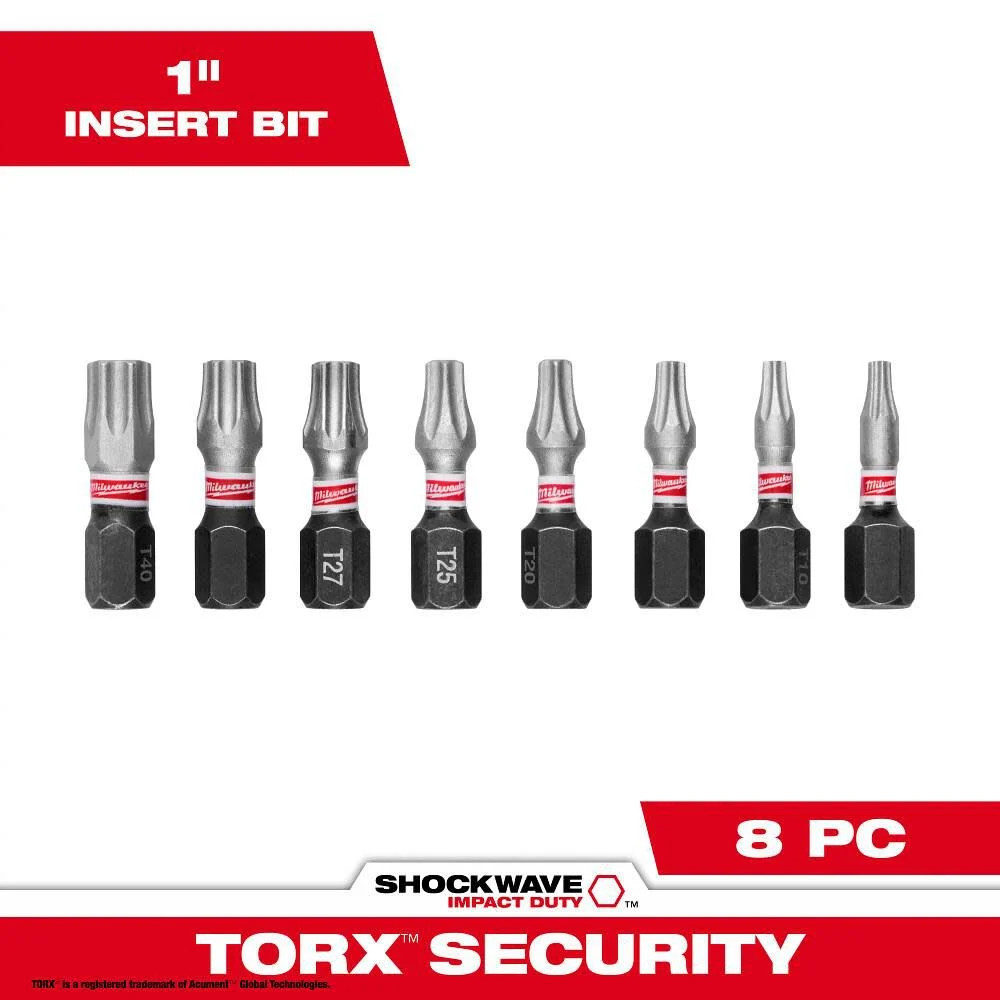 Наборы защитных насадок Shockwave Impact Torx Milwaukee из 10 предметов 239000₽