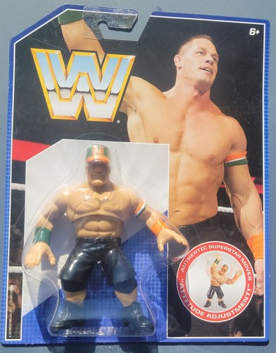 John Cena WWE Mattel Retro Series Hasbro style Act...