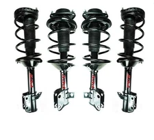 For 98-99 Legacy Sedan All Wheel Drive Automatic F R Coil Spring Strut Mounts 4p
