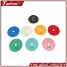 Findmall 8 Pack 5" Diamond Concrete Polishing Pads Wet Dry Polishing Pads Kit