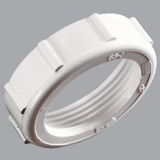 Do it Best 1-1/4 In. x 1-1/4 In. White Polypropylene Slip Joint Nut DIB20956 SIM