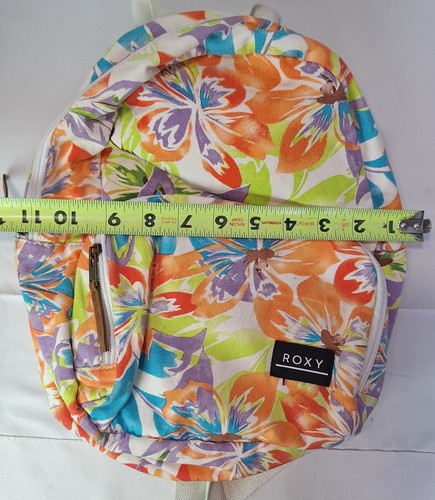 Roxy Always Core Canvas Rucksack Tasche Snow White Floral - Bild 2 von 6