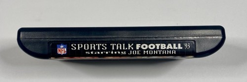 Sports Talk Football '93 Starring Joe Montana (Sega Genesis, 1992) CIB W/ Manual - Picture 15 of 21