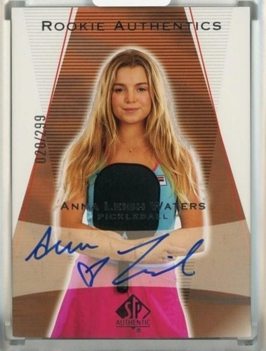 Anna Leigh Waters 2024 UD Goodwin Champions SP Authentic Auto #03-AW 020/299 RC