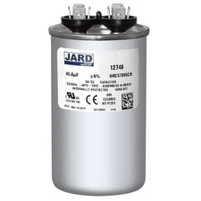 45 uf MFD 370 440 VAC ROUND Capacitor 12748 Replaces C345R C445R 97F9645 97F9619