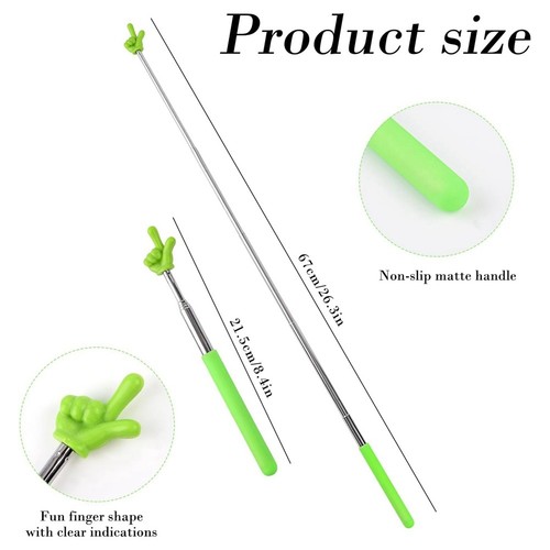 6 PCS Pointer Stick for Classroom, Teacher Pointer, Retractable Stick for8307 - Picture 8 of 8