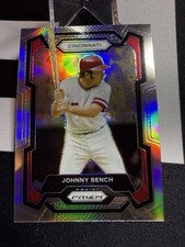 2024 Panini Prizm Baseball Johnny Bench Silver Cincinnati Reds MLB