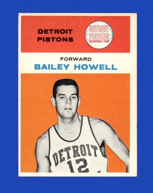 1961-62 Fleer Set-Break # 20 Bailey Howell EX-EXMINT *GMCARDS*