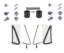 1986-1987 Chevy Gmc Truck Vent Glass Frames and Gaskets 4 Piece Set