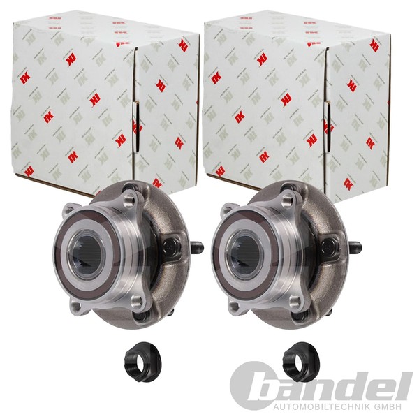 2X NK RADLAGER-SATZ Vorne Passend FÜR Mitsubishi Grandis Lancer Links+Rechts-image