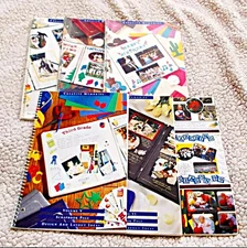 Creative Memories Bundle Lot of 6 Scrapbooking Design and Layout Pages - Vol 2-7