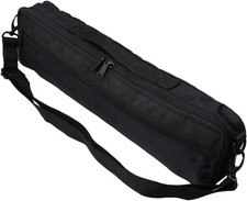 16-Holes Flute Gig Bag with Handle  Shoulder Strap - Padded Velvet-Lined Protec