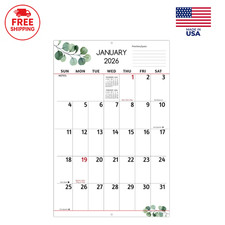 Wall Calendar 2025-2026 - Large Print Calendar, Jul 2025 - Dec 2026, 14.6 x...