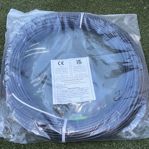 DexGreen 50 metre Fibre Optic Cable internal-external. RIP CORD