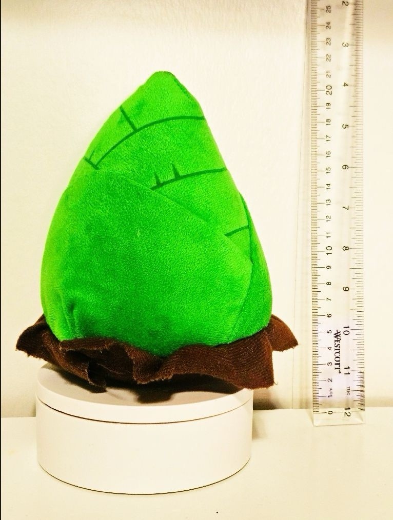 Plants Vs Zombies BAMBOO SHOOT Plush LINXIN MIC TUSH TAG EXTREMELY